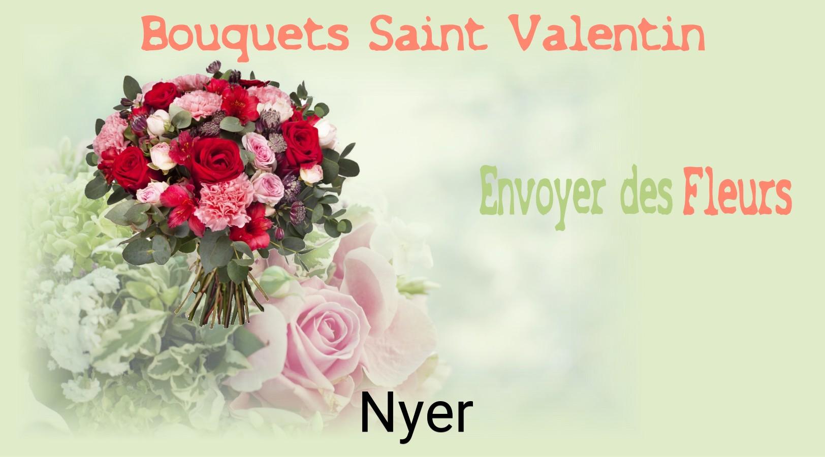 Roses de Saint-Valentin livrées à Nyer